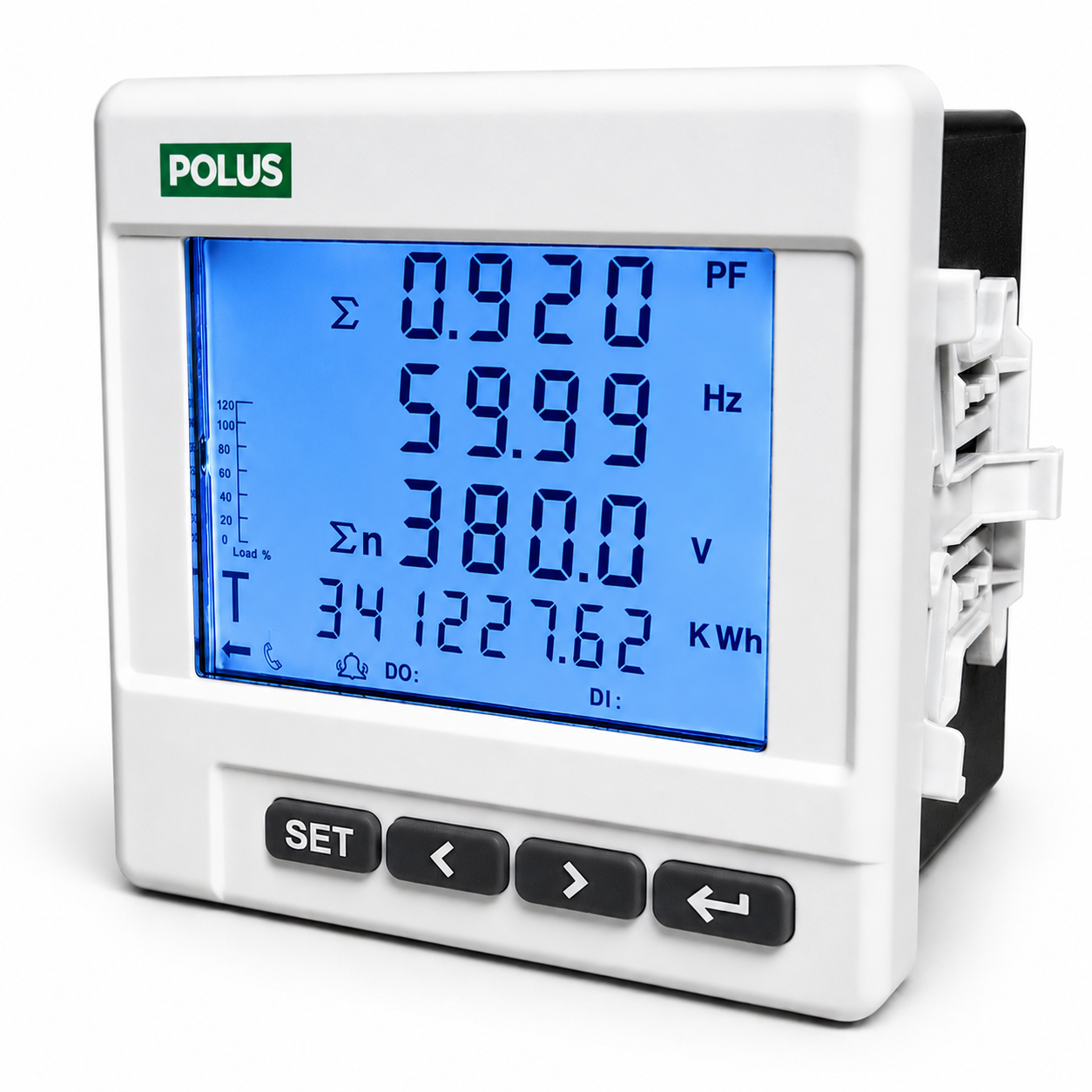 Multimedidor Digital de Grandezas Elétricas PL-M3-Ethernet – Para Porta de Painel com RS-485, Ethernet e Saída a Relé