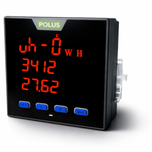 Multimedidor Digital Trifásico PL-MLT-96 LED – Medição de Tensão, Corrente, Potência e Fator de Potência via RS-485