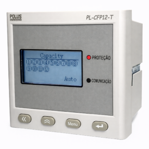 Controlador de Fator de Potência Trifásico com Multimedidor – PL-CFPT - 1 a 12 Estágios
