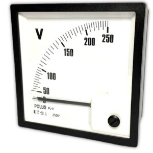 Voltímetro Analógico AC PL-FM96 250VCA