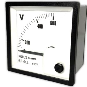 Voltímetro Analógico AC PL-FM96 600VCA