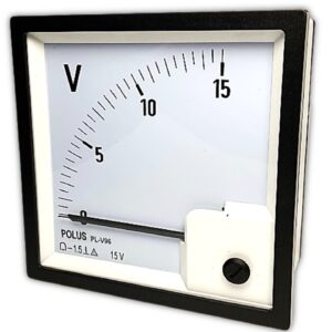 Voltimetro Analogico DC - PL-BM96 0-15VCC
