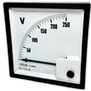 Voltimetro Analogico DC - PL-BM96 0-250VCC