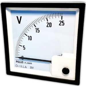 Voltimetro Analogico DC - PL-BM96 0-25VCC