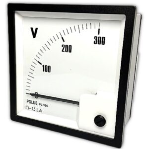 Voltimetro Analogico DC - PL-BM96 0-300VCC