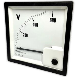 Voltimetro Analogico DC - PL-BM96 0-600VCC