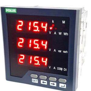 Multimedidor Digital PL-M2 Alimentação 85...265Vca/cc Saida RS485, T. Max. 500v (Porta De Painel)