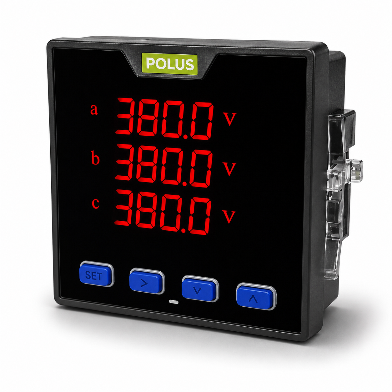 Voltímetro Digital Trifásico PL-VDLT 0–450VCA– Medição Precisa e Comunicação RS-485
